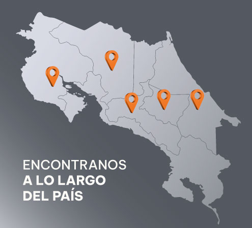 17 centros de servicios, la red más grande de la región